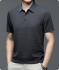 Benjamin | Polo à boutons pour homme à manches courtes texturé