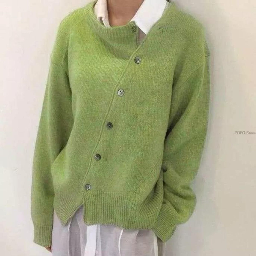 Cardigan enveloppant en laine fine doux élégance sans effort avec chaleur luxueuse