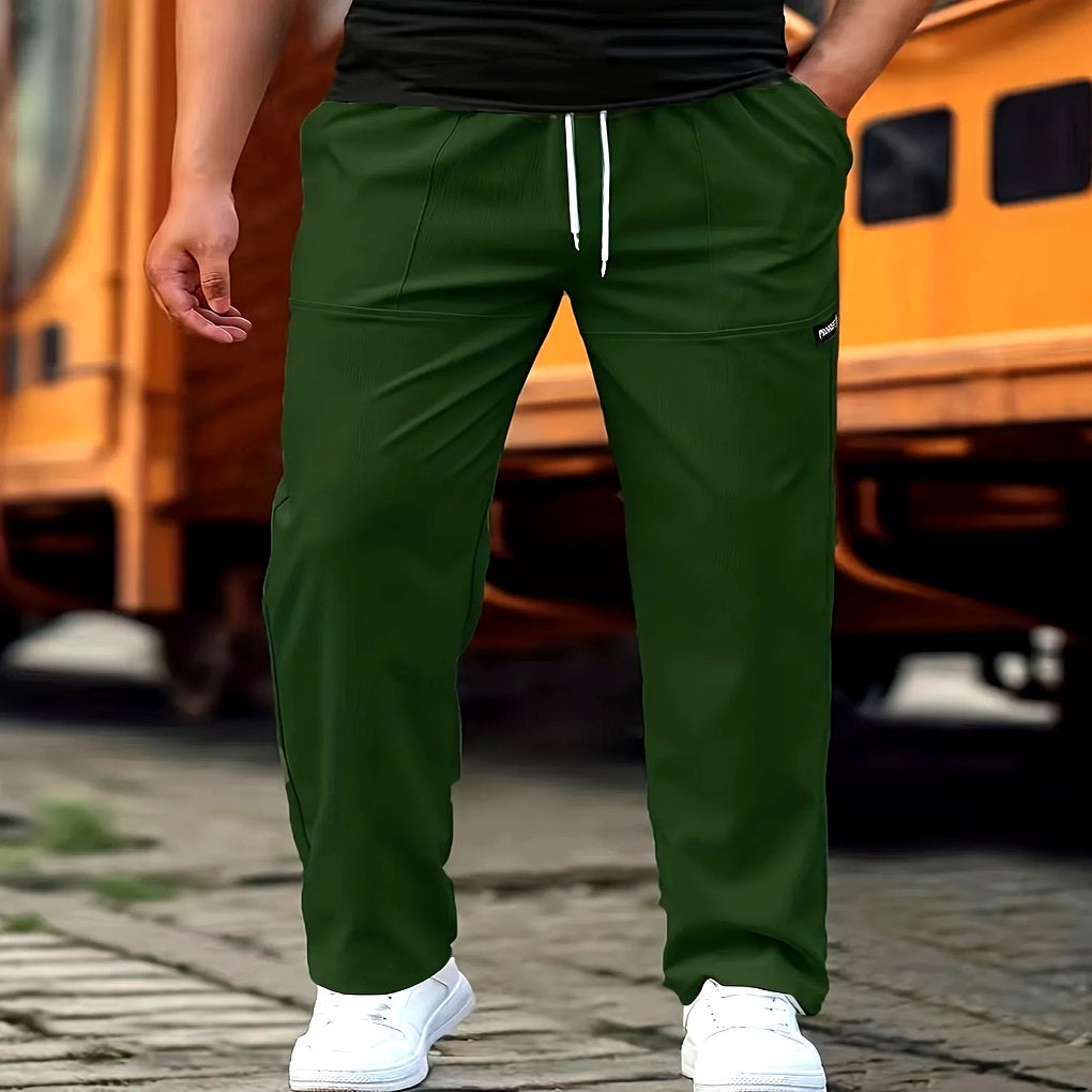 Pantalons Quotidiens pour Hommes – Style Raffiné avec Polyvalence Décontractée