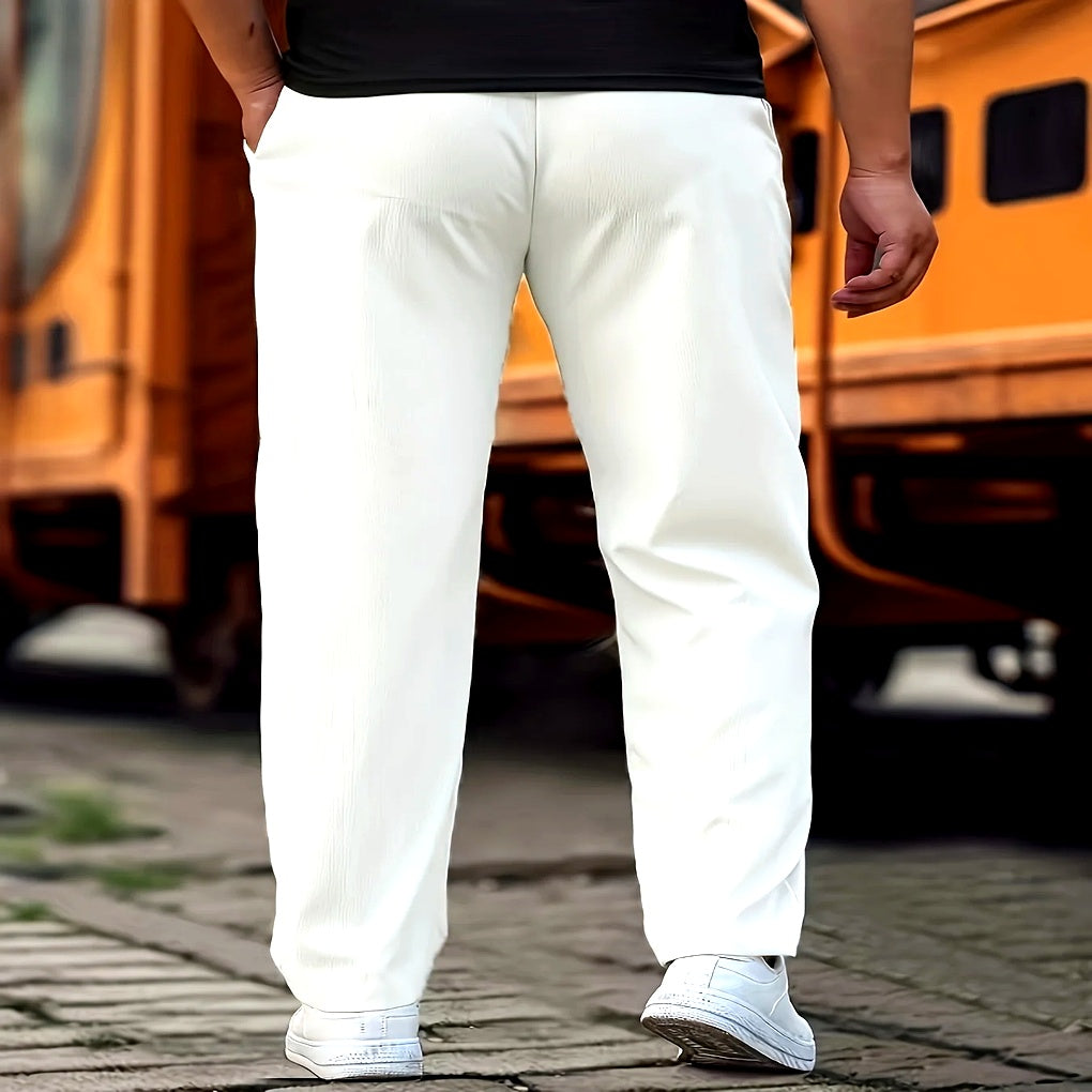 Pantalons Quotidiens pour Hommes – Style Raffiné avec Polyvalence Décontractée