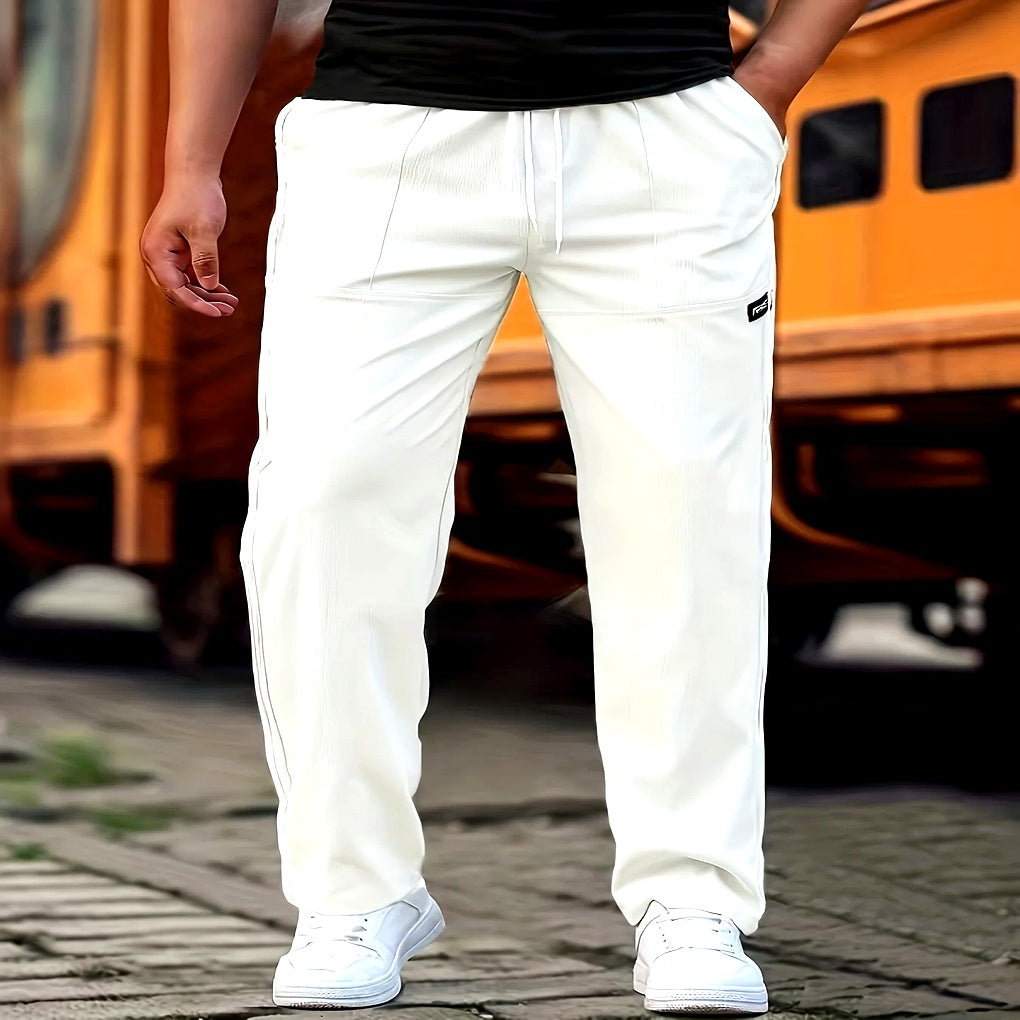Pantalons Quotidiens pour Hommes – Style Raffiné avec Polyvalence Décontractée