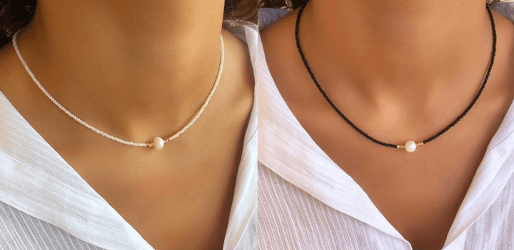 Pocket Pearl - Collier avec Perles Naturelles