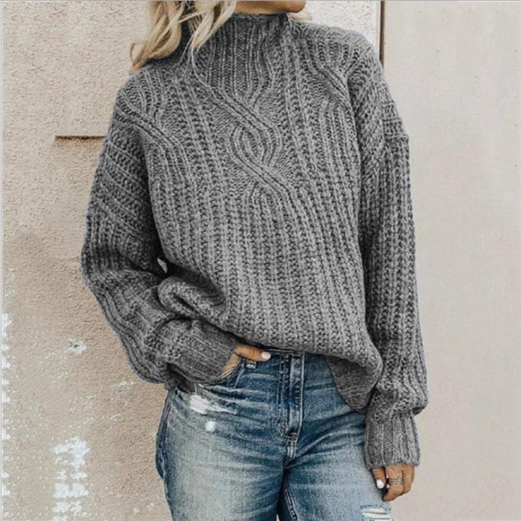 Pull Élegant en Maille pour Femmes – Texture Subtile avec Style Raffiné