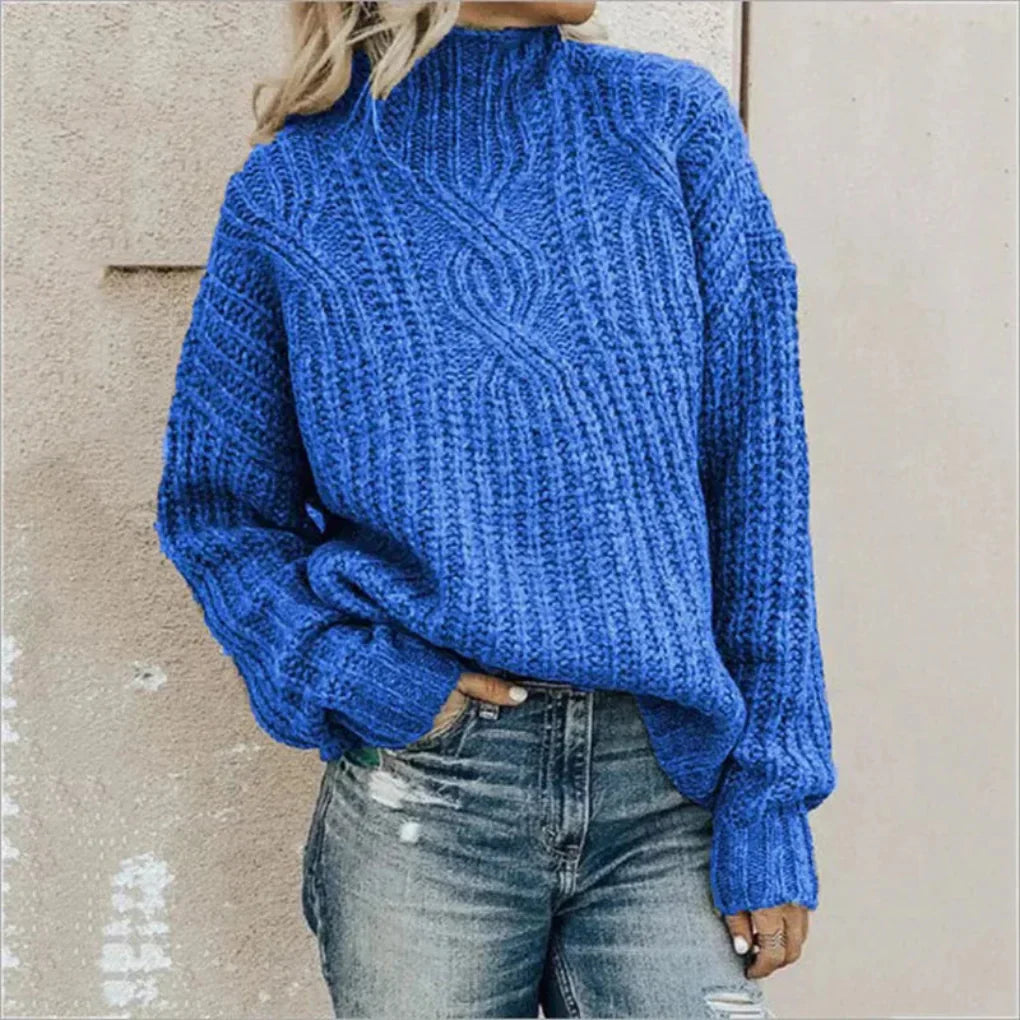 Pull Élegant en Maille pour Femmes – Texture Subtile avec Style Raffiné
