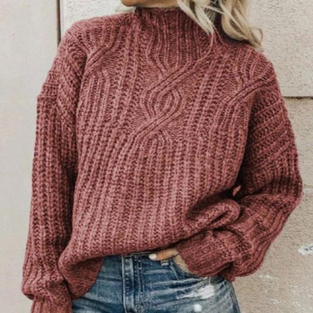 Pull Élegant en Maille pour Femmes – Texture Subtile avec Style Raffiné
