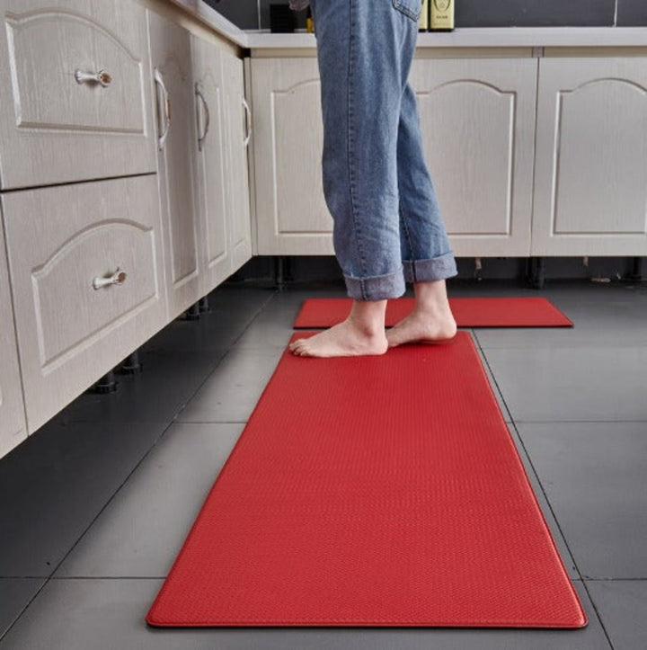 Tapis de cuisine anti-fatigue, résistant à l'eau et rembourré