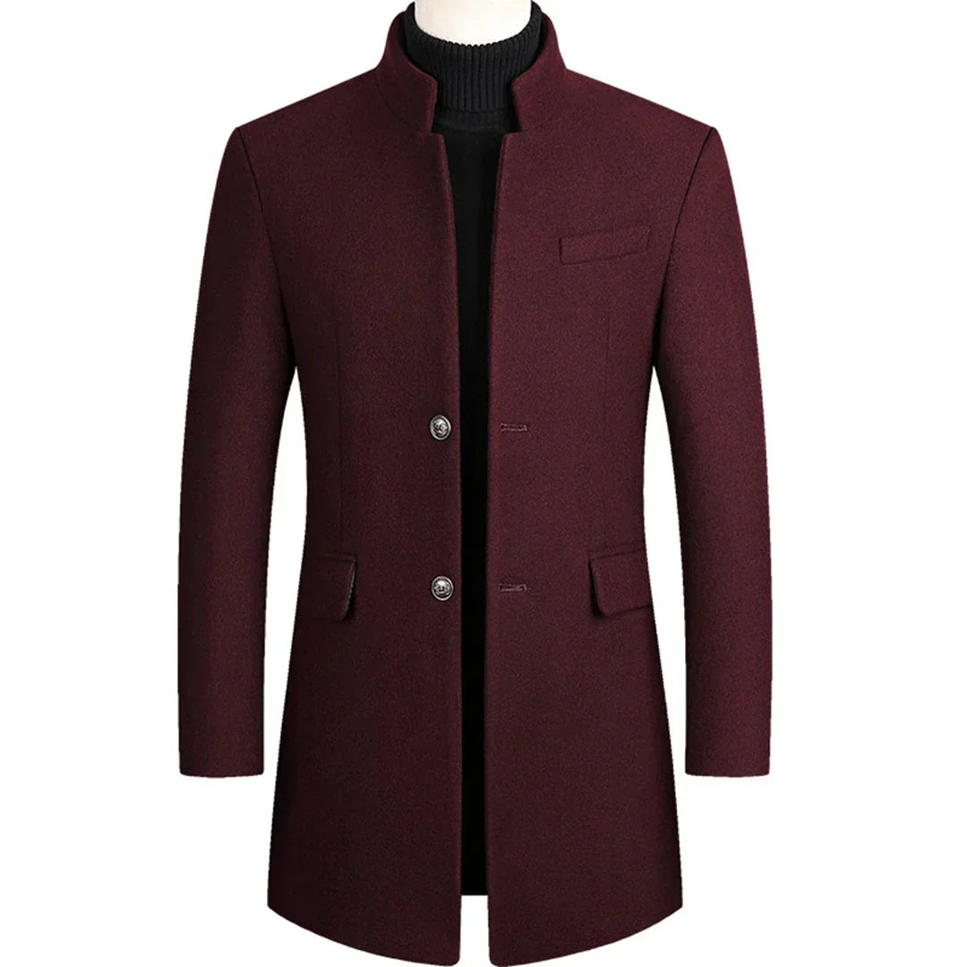 Alexander – Manteau Formel Long pour Hommes avec Élégance Intemporelle