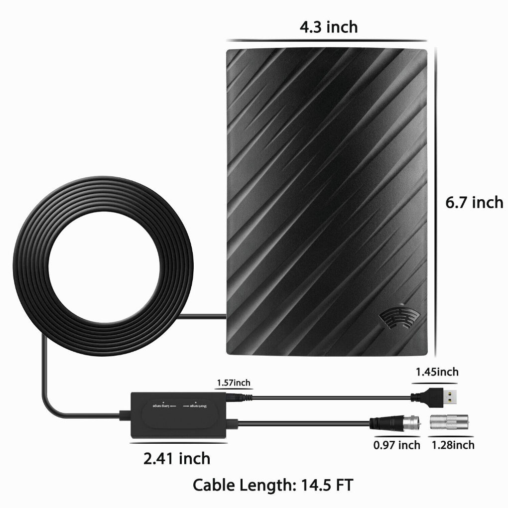 Antenne Numérique HDTV Intérieure Longue Portée 4K