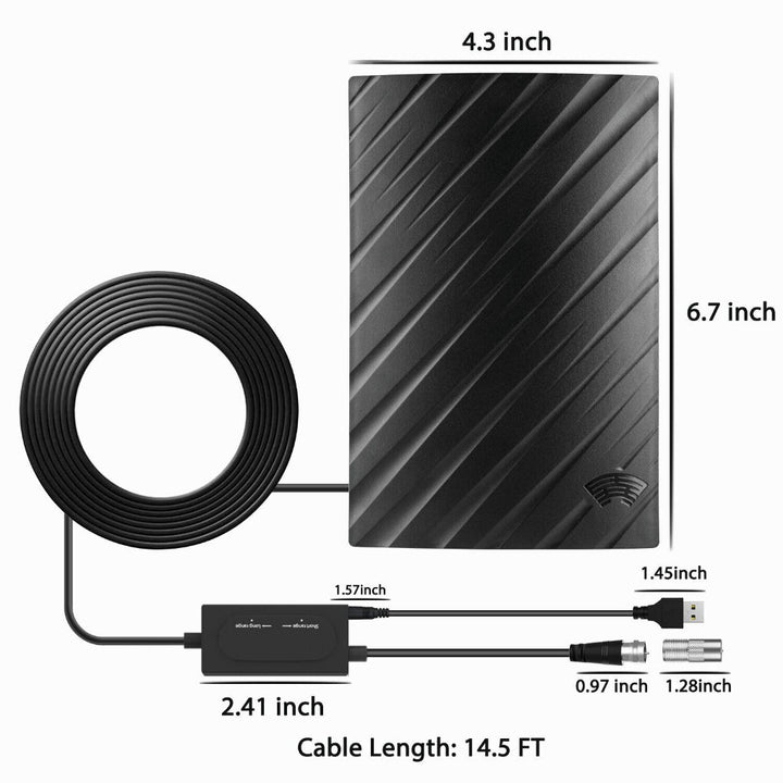 Antenne Numérique HDTV Intérieure Longue Portée 4K