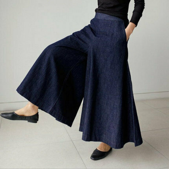 Ingebord – Pantalons à Jambe Large pour Femme | Confort Sophistiqué