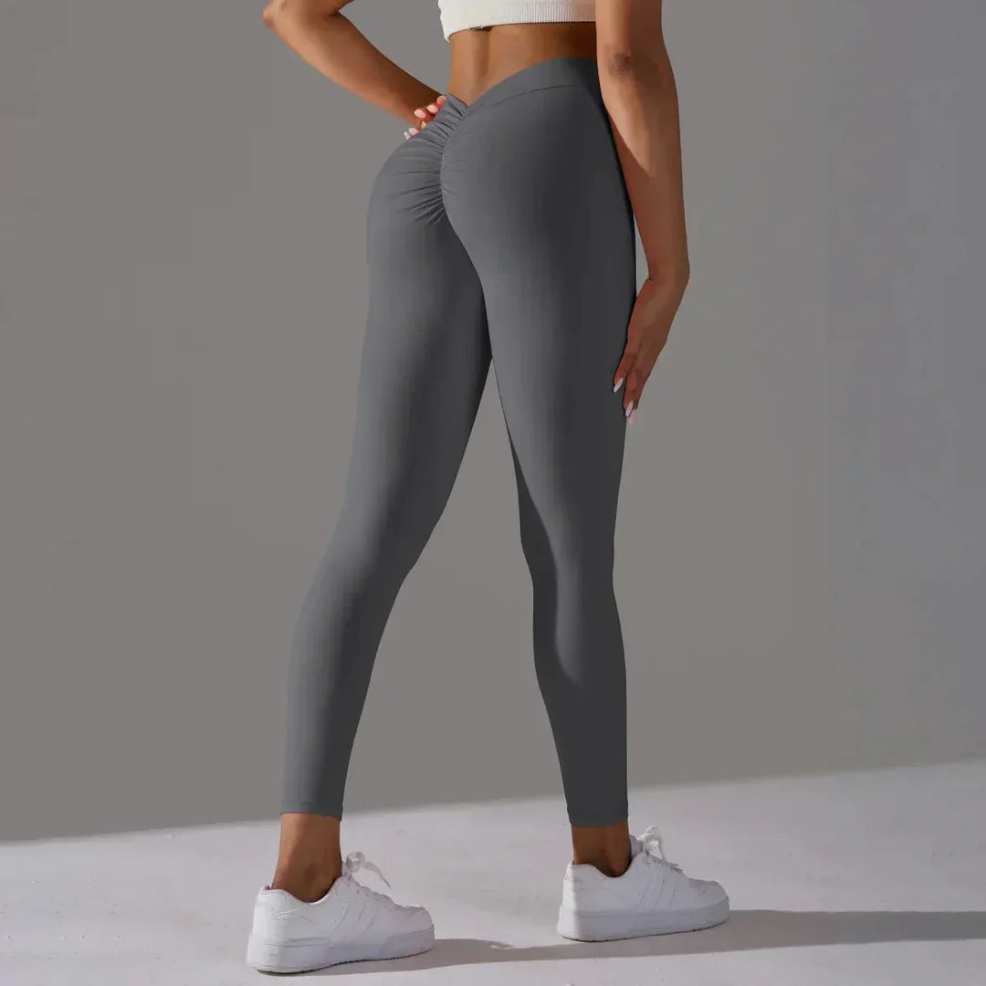 Collants de Yoga Compression Scrunch – Soutien Sculpté pour Chaque Mouvement