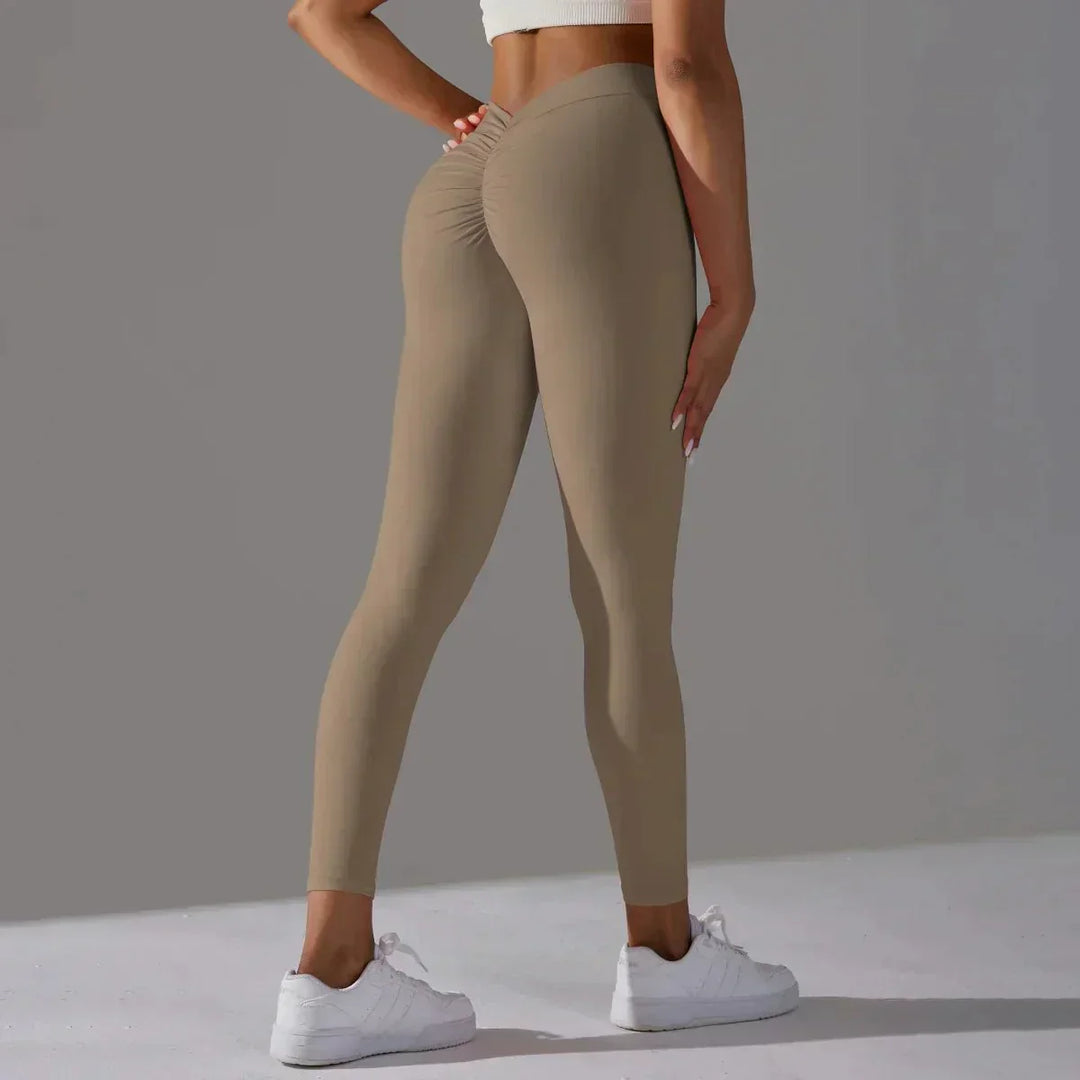 Collants de Yoga Compression Scrunch – Soutien Sculpté pour Chaque Mouvement