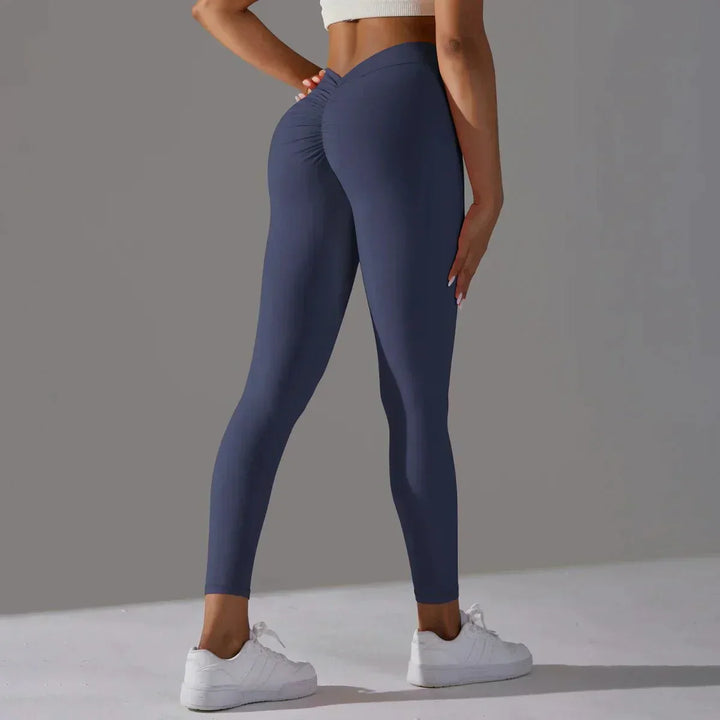 Collants de Yoga Compression Scrunch – Soutien Sculpté pour Chaque Mouvement