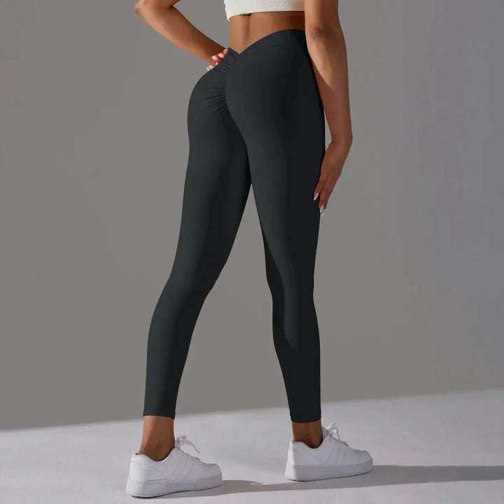 Collants de Yoga Compression Scrunch – Soutien Sculpté pour Chaque Mouvement