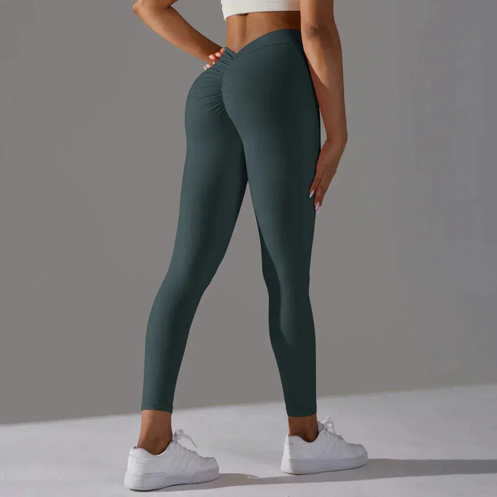 Collants de Yoga Compression Scrunch – Soutien Sculpté pour Chaque Mouvement