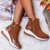 Bottes Cheville Impermeables pour Femmes