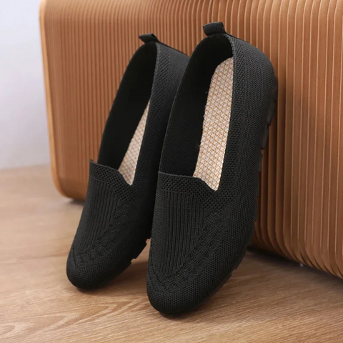 Chaussures Tricotées Confortables à Enfiler pour un Usage Quotidien – Élégantes et Respirantes