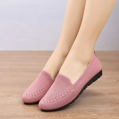Chaussures Tricotées Confortables à Enfiler pour un Usage Quotidien – Élégantes et Respirantes