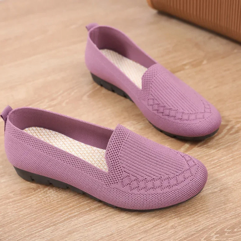 Chaussures Tricotées Confortables à Enfiler pour un Usage Quotidien – Élégantes et Respirantes