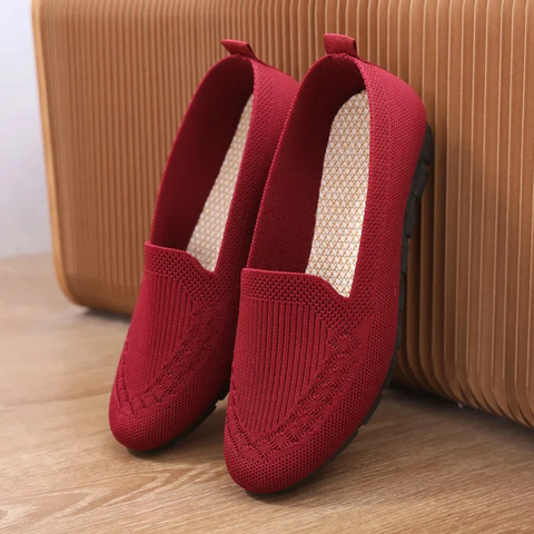 Chaussures Tricotées Confortables à Enfiler pour un Usage Quotidien – Élégantes et Respirantes