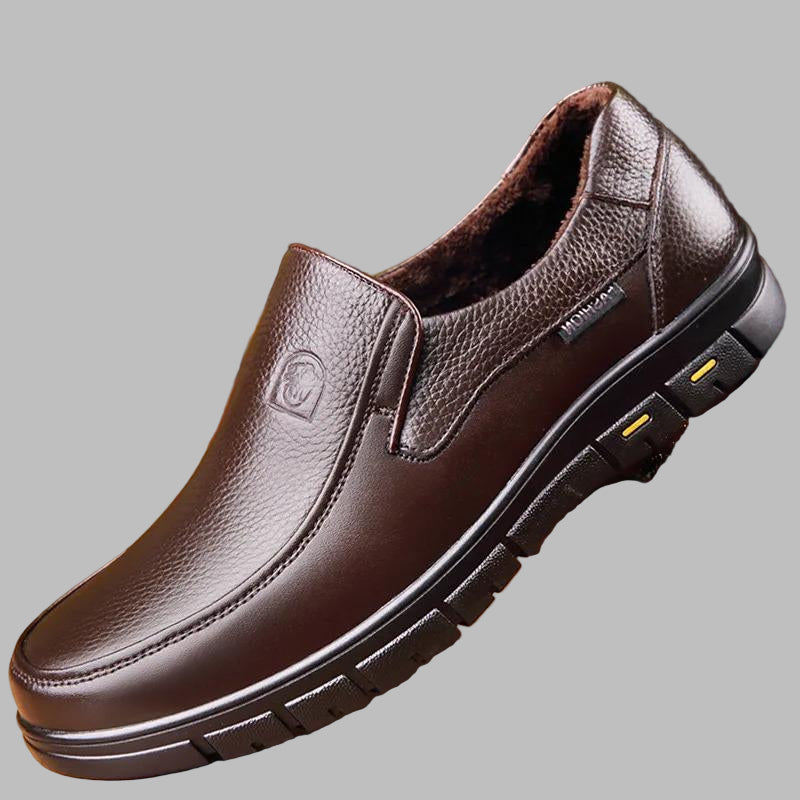 Chaussures Casual pour Hommes en Cuir Véritable