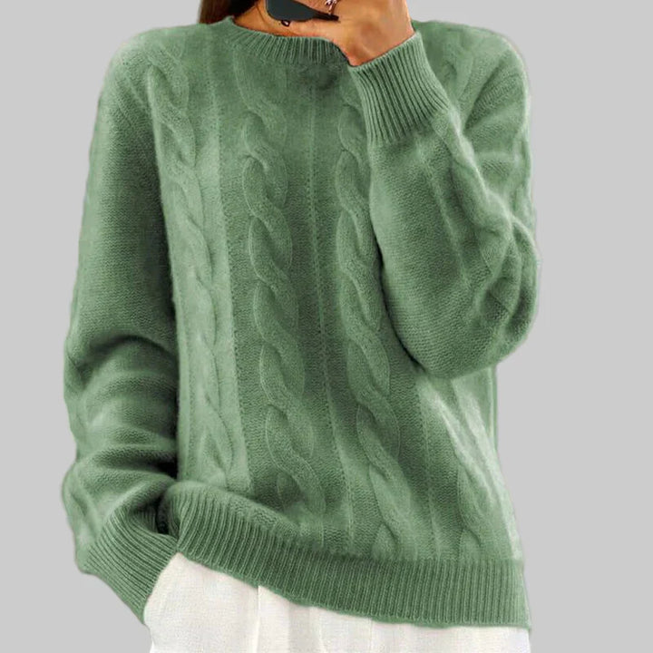 Pull en maille chaud pour femmes – Pièce de superposition confortable