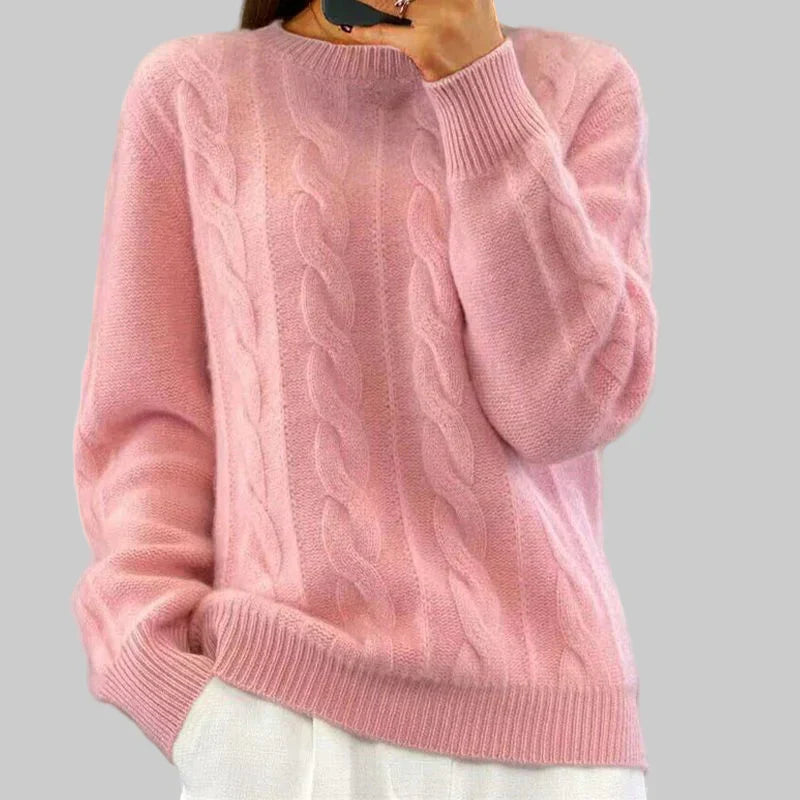Pull en maille chaud pour femmes – Pièce de superposition confortable