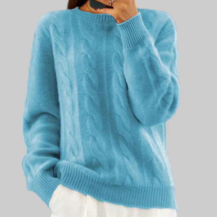 Pull en maille chaud pour femmes – Pièce de superposition confortable