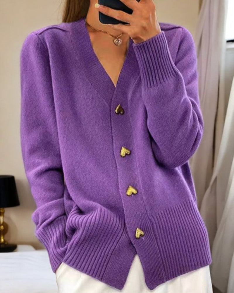 Chaleur, Élégance et Charme Féminin Intemporel Cardigan