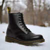 Bottes de cheville avec lacets et semelle profilée