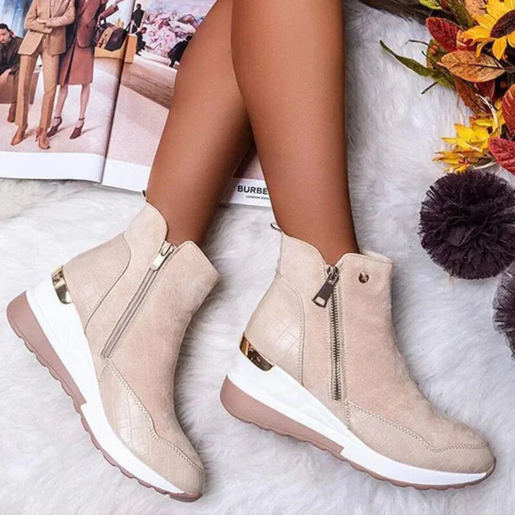 Bottes Cheville Impermeables pour Femmes