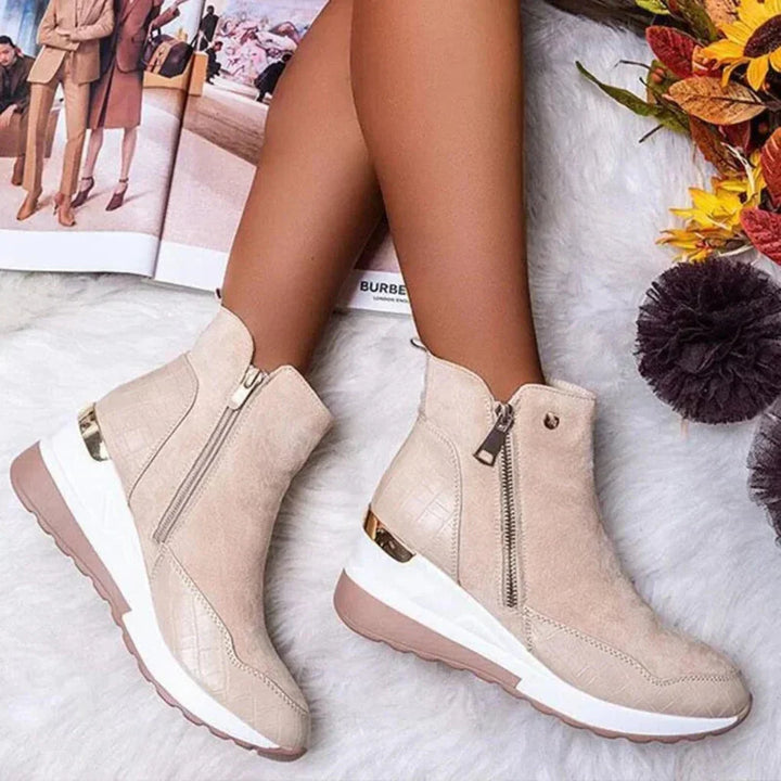 Bottes Cheville Impermeables pour Femmes