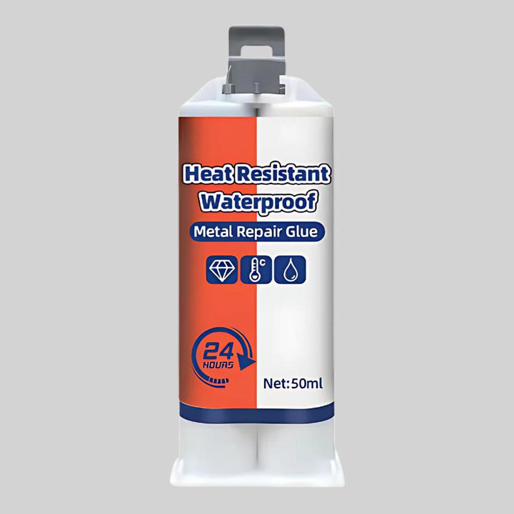 Adhésif de Réparation Métallique 50g – Formule de Liaison Imperméable
