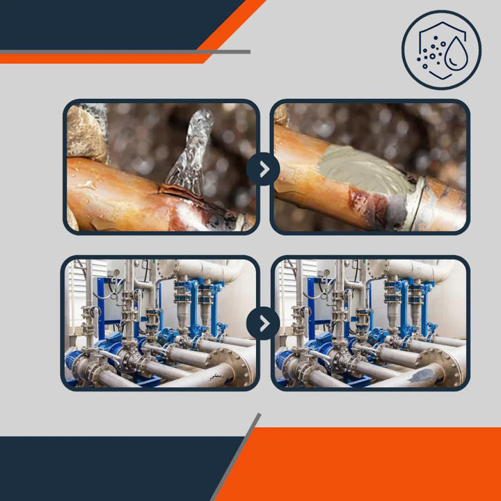 Adhésif de Réparation Métallique 50g – Formule de Liaison Imperméable