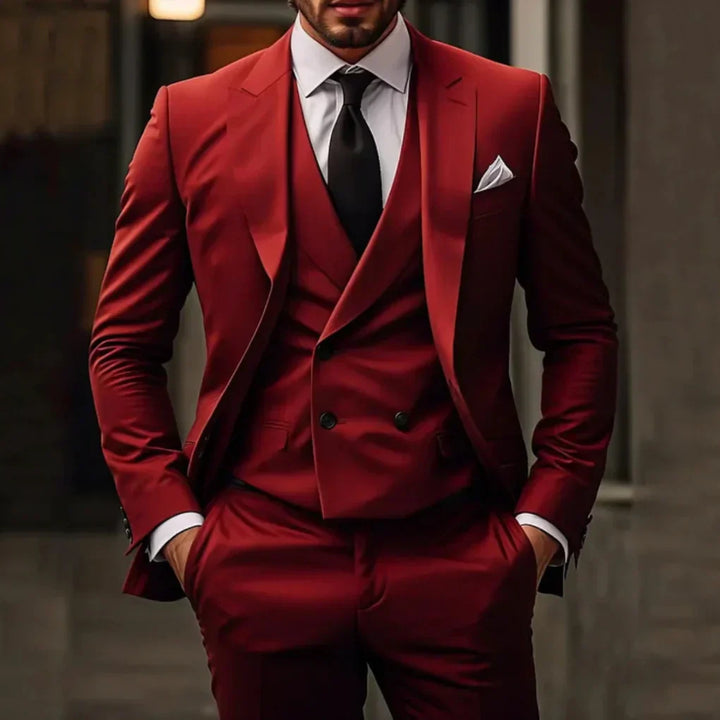 Ensemble de costume trois pièces pour hommes