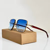 Daniel | Lunettes de soleil style aviateur lentille dégradée protection UV400