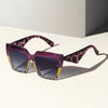 James | Lunettes de soleil oversize à monture carrée UV400 protection rétro