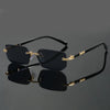 Lunettes de soleil légères à bord coupé