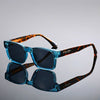 James | Lunettes Carrées Tortue Acétate UV400 Protection