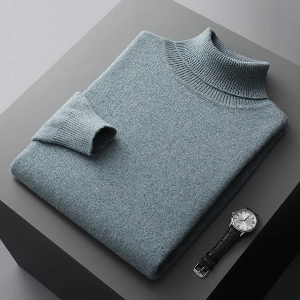 Pull-over en maille pour hommes – Couche d'hiver raffinée