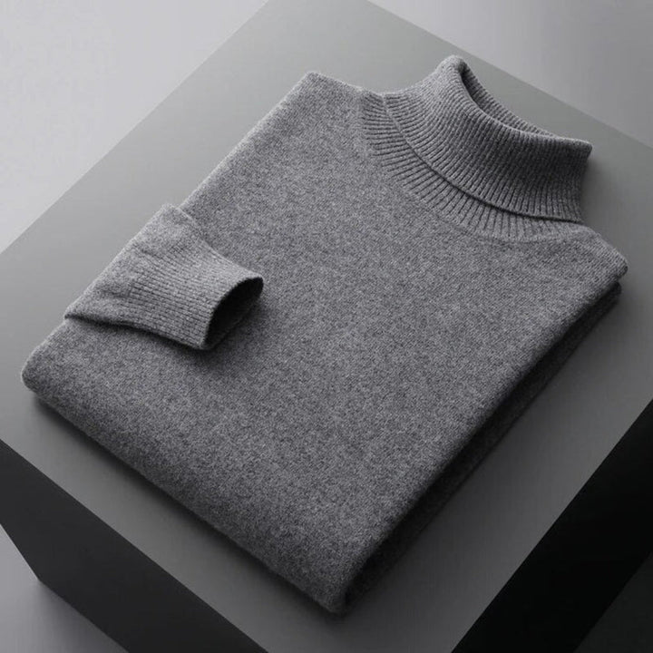 Pull-over en maille pour hommes – Couche d'hiver raffinée