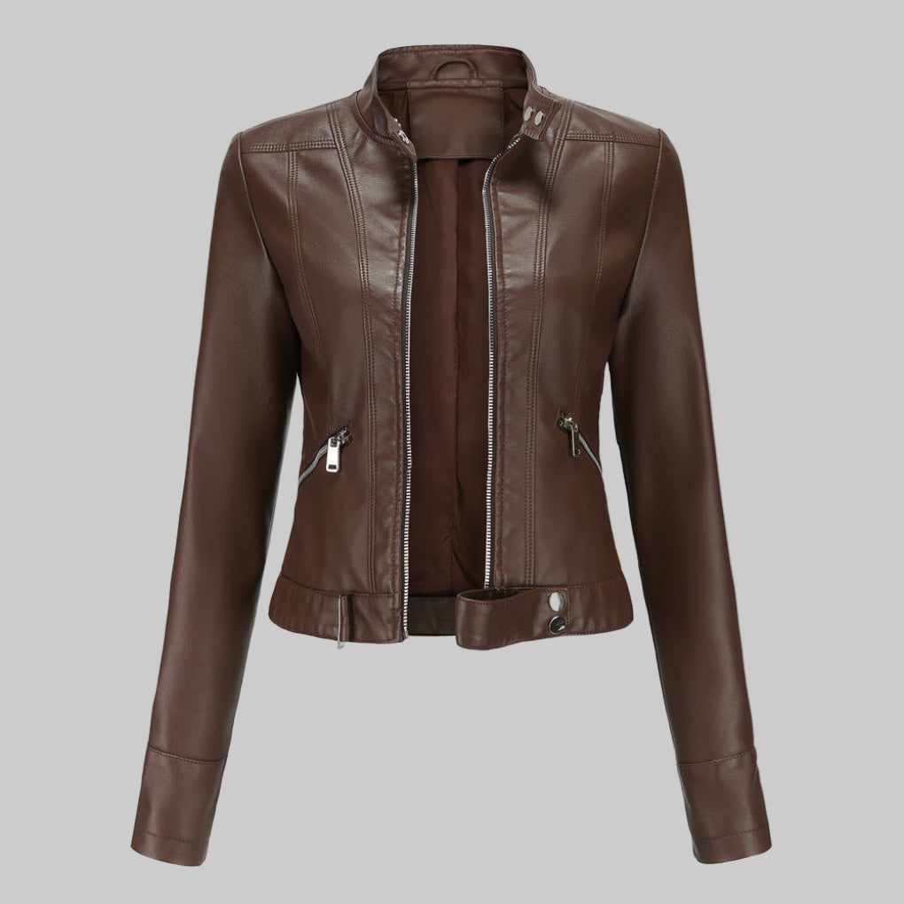 Veste en cuir pour femmes – Déclaration de vêtements élégants