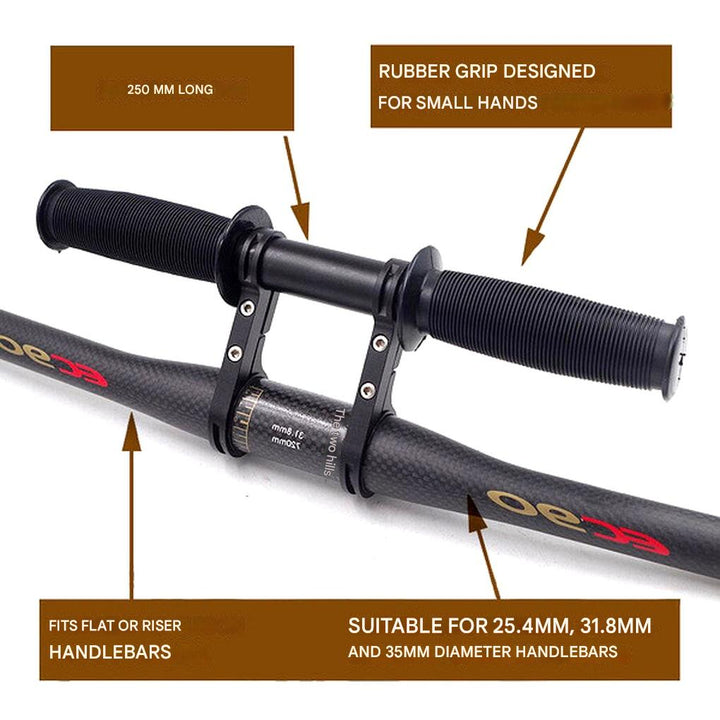 Guidon de Vélo pour Enfant et Siège Enfant Ajustable – Combo Balade Familiale