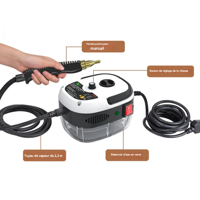 Nettoyeur vapeur 2500 W