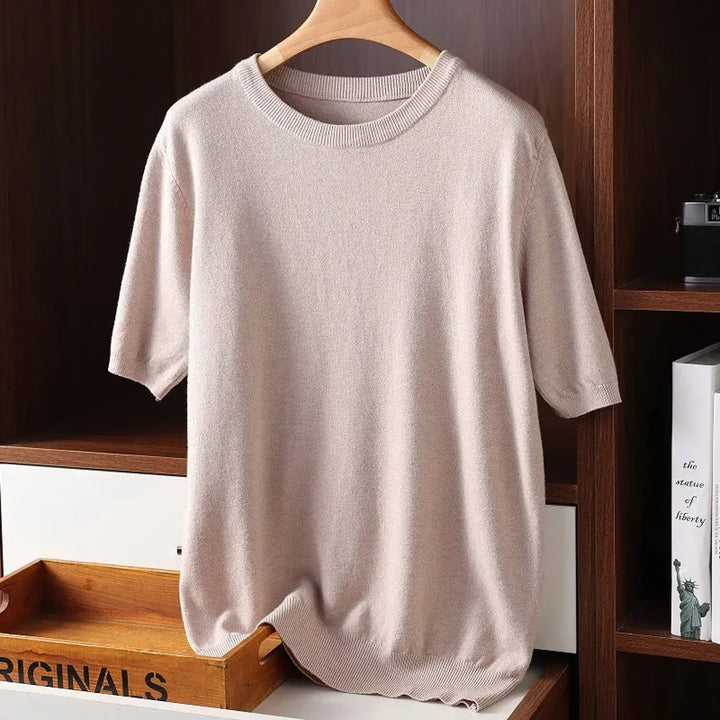 T-shirt Homme Col Rond – Basics Élevés pour un Port Quotidien