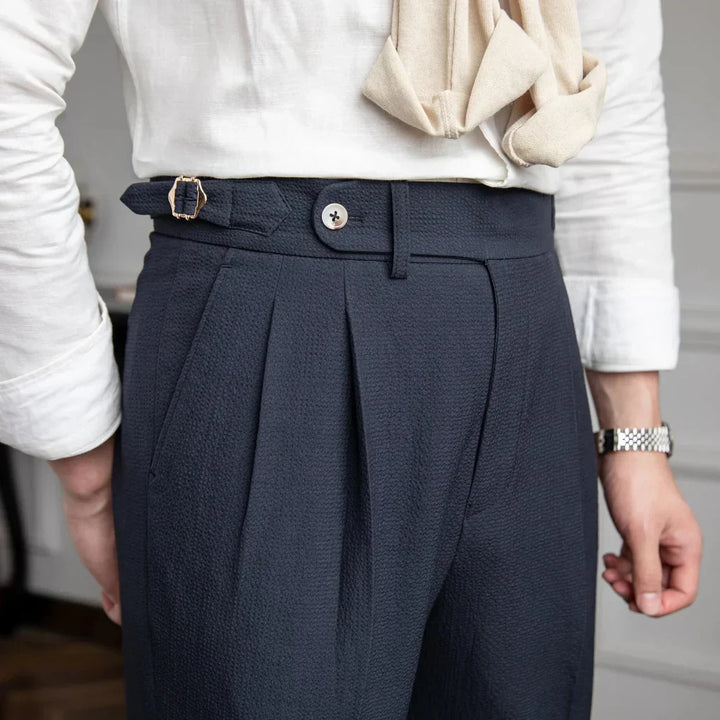 Pantalons d'affaires modernes pour hommes – Regard propre avec coupe détendue