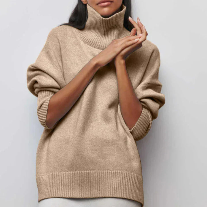 Pull à col roulé pour femmes – Couche en maille prête pour l'hiver