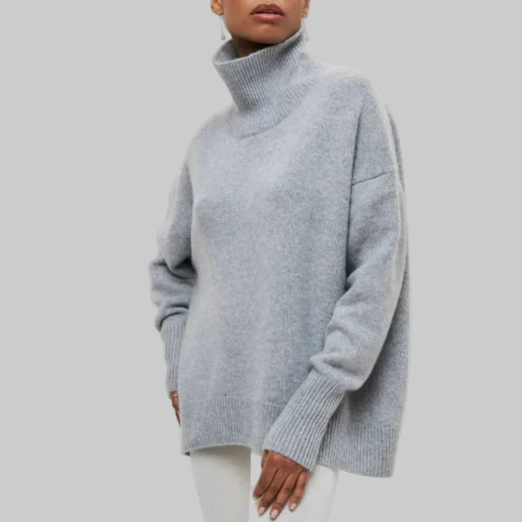 Pull à col roulé pour femmes – Couche en maille prête pour l'hiver