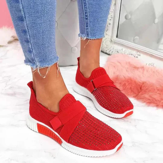 Ballerines Élégantes à Sangle en T pour Femmes
