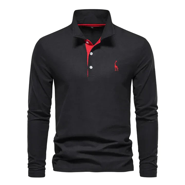Polo à Manches Longues pour Hommes